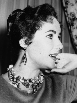 Taylor in London in 1957 
