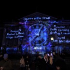 Projections at College Green last night. Pic: Sasko Lazarov/Photocall Ireland