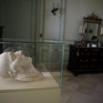 Former French military and political leader Napoleon Bonaparte's death mask on display in Havana, Cuba, last year. (AP Photo/Javier Galeano/PA Images)