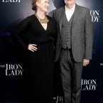 Meryl Streep and Jim Broadbent play Baroness Thatcher and her husband Denis.
The film shows the former British Prime Minister as a lonely widow remembering her life with her late husband.