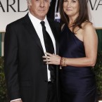 Dustin Hoffman and his wife Lisa pictured before the awards show. (AP Photo/Matt Sayles/PA Images)