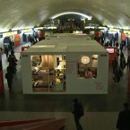 It really is right smack in the middle of the station.