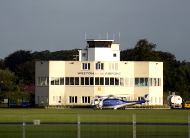 The airport (helicopter not included)