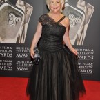 This year's Lifetime Achievement IFTA winnter actress Fionnuala Flanagan looking glam before collecting her prize. (Photo by KOBPIX)