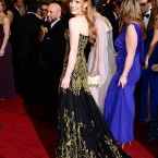Chastain's dress actually looked much nicer on TV than it photographs so here's another image to try and even the score. 