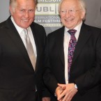 Sheen and Michael D chuffed at the Stella Days showing at the JDIFF


Photo: Laura Hutton/Photocall Ireland