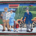 One of the new mosaics panels at Bray Dart station (Via mural-to-mosaic.blogspot.com)
