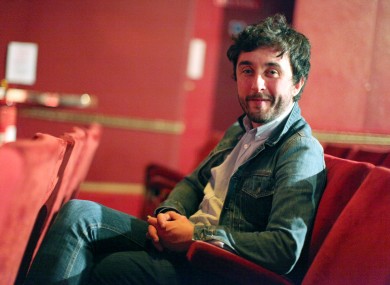 Jape's Richie Egan chills out before yesterday's ceremony, where he won the prize for Best Irish Album of 2011.