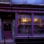 Shops on Diagon Alley on the Harry Potter Tour. (John Phillips/PA Images)