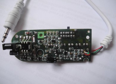 A transmitter, not the one used. 