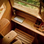 There is even room for one to write when they feel inspired by their surroundings. (Image via Joel Allen)