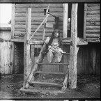 Bashkir woman in a folk costume, 1910. (Library of Congress, Prints & Photographs Division)