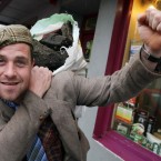 Most of us even know that the word for a less than sophisticated country person comes from the village of Kiltimagh in Co Mayo. Would anyone else outside these shores know that? Even Louis Walsh fans? (a son of Kiltimagh). We doubt it. By the way, this chap is Paudie Clinton, King of the Culchies 2008. (Pic: James Horan/Photocall Ireland)