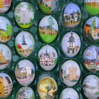 An Easter egg tree has to be the stuff of dreams, although these aren't made out of chocolate. Christa and Volker Kraft decorated their garden in Saalfeld, Germany, with 9,800 Easter eggs strung on trees. (AP Photo/Jens Meyer)