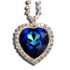There are numerous replica's of the 1997 Titanic movie's 'Heart of the Ocean' necklace which are available for considerably less than the $10,000 Asprey & Garrard one made for the film.