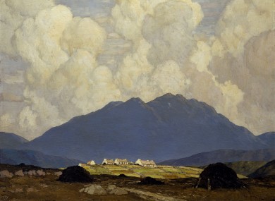 A Connemara Village by Paul Henry