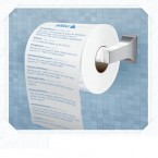 Twitter loo roll- because everyone likes something to read in the bathroom. (Via www.getshitter.com)
