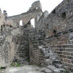 Apart from the heat, the biggest challenge was climbing on the crumbling stones, which have stood for thousands of years.