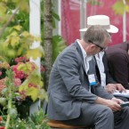 Judges Andrew Wilson, Karen Foley and Mark Gregory get down to business. (Photo: Sam Boal/Photocall Ireland)