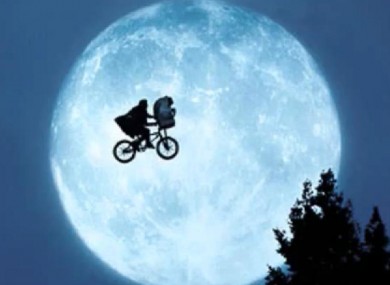 ET first filmed back in 1982