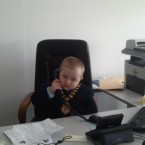 Just another day at the office for Dylan