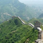 Badaling, the most popular section of the wall for tourists, is visited by millions of people annually.