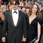 Johnny Depp, nominated for an Oscar for best actor in a leading role for his work in 