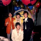 Paul McCartney with fellow Beatles on 25 June 1967. (PA Wire)