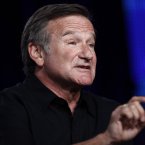 Comedian Robin Williams won two Grammys that year - one for Best Comedy Album for his Good Morning, Vietnam bits - but also for Best Recording for Children for Pecos Bill. (AP Photo/Matt Sayles)