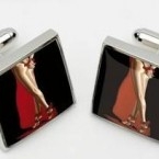 Ask yourself two questions: 1. How often does your dad wear cufflinks? 2. How often does your dad wear cufflinks depicting the bottom of a naked lady? Pic: ebay.ie