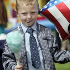 Six-year-old Brian Dunne from Blanchardstown, Dublin.