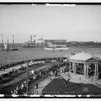 1904: Malecon and El Morro in Havana. (Library of Congress, Prints & Photographs Division)