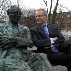 Yes, that is Jeffrey Archer. (Pic: Graham Hughes/Photocall Ireland)