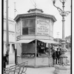 A street corner shop selling its wars circa 1904. (Library of Congress, Prints & Photographs Division)