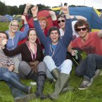 Music fans from Donegal pictured at Electric Picnic 2012. (Photo: Tony Kinlan)