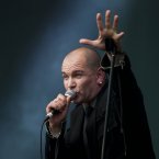 Gavin Friday performing on the main stage on the first night of Electric Picnic 2012. (Photo: Andres Poveda)