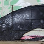 Is probably what would have been shouted had this been a real whale. (AP Photo/Tony Dejak)