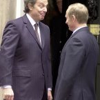We're pretty sure that sniggering in your guest's face upon their arrival breaches diplomacy etiquette on a range of levels. (John Stillwell/PA Archive)