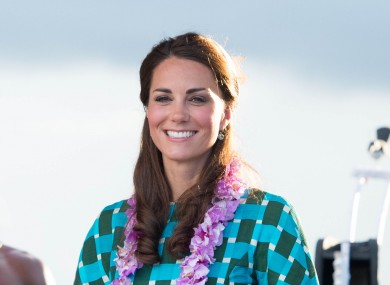 Kate smiles through the pain, etc etc