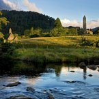 The Co Wicklow valley is home to one of Ireland's most impressive monastic sites founded by St Kevin in the 6th century. Image: Chris Hill/Tourism Ireland.
