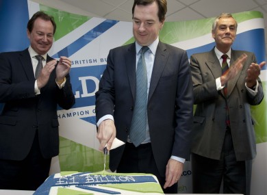 Earlier today, George trying to have his cake and eat it too. 