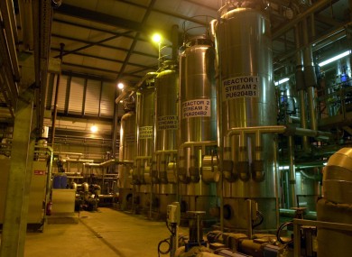 Ringsend Waste Water Plant, where interior scenes will be filmed 