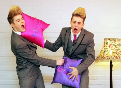 This may be what Jedward imagine a vajazzling to be.