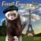 This calendar depicts zanily-clad ferrets in a range of international settings. Genius, and totally realistic. (Calendar by zebrapublishing.com)