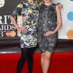Sara Cox and Ireland's own Annie Mac did the red carpet together. Annie looks mega, and IS pregnant. Her baby is due in May. (How cool is that baby going to be?) Doug Peters/Doug Peters/EMPICS Entertainment