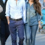 No one would have predicted that the Topshop heiress we got to know in Made in Chelsea would be strolling around Disneyland with J-Lo's ex and their children, but that's exactly what happened on Tuesday.  SO WEIRD.  YouTube/ TMH1DIRECTION