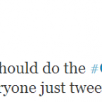 Clever joke or insight into the future of award shows? You decide.