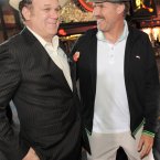 WILL FERRELL AND JOHN C. REILLY:  John says no one can make him laugh like Will can.  We say John's a lucky man.  That's a pair we'd like to go for a drink with.  Jordan Strauss/AP/Press Association Images