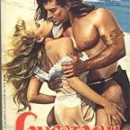 Here he is clasping his woman in the midst of a storm of their love.