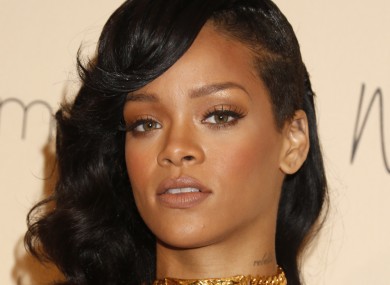 The face Rihanna makes while reading her @ mentions. (Probably.)